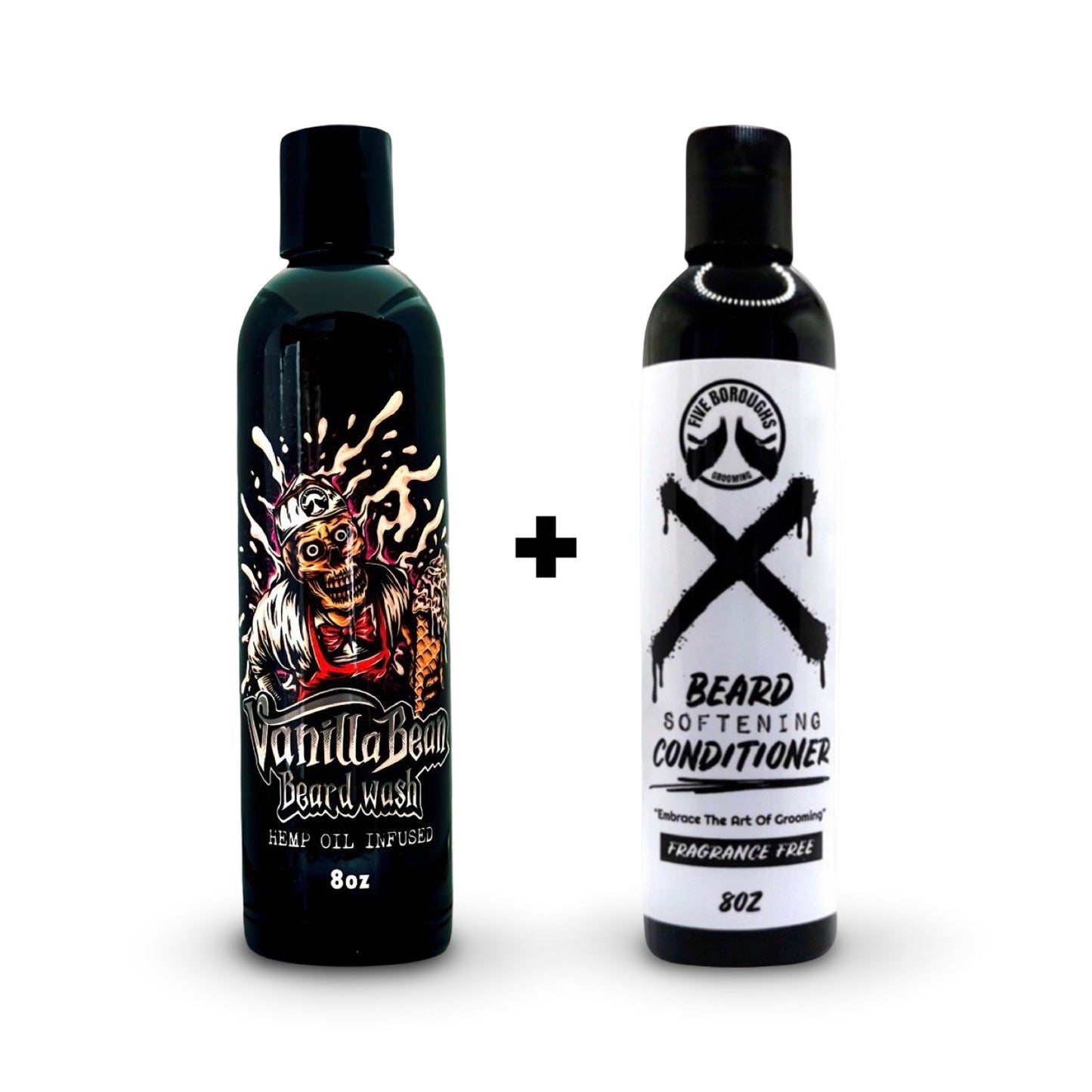 Beard Wash + Conditioner Combo (8oz)