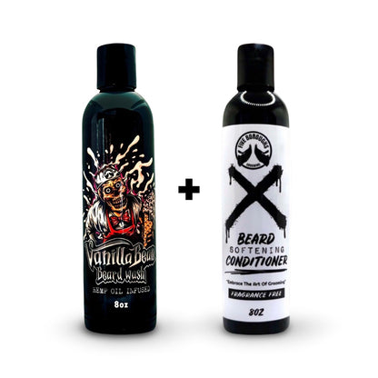 Beard Wash + Conditioner Combo (8oz)