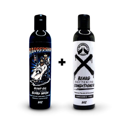 Beard Wash + Conditioner Combo (8oz)