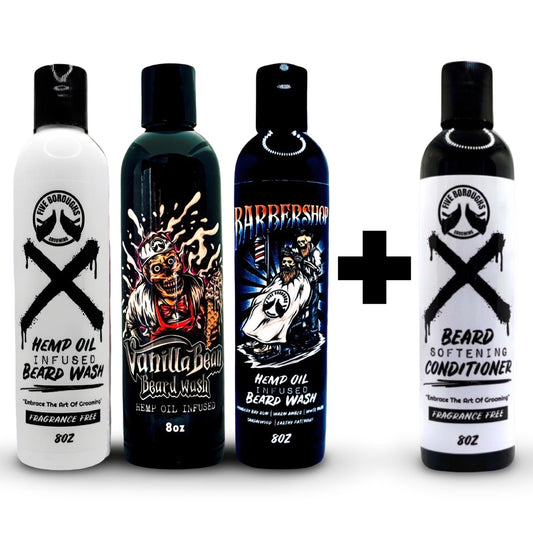Beard Wash + Conditioner Combo (8oz)