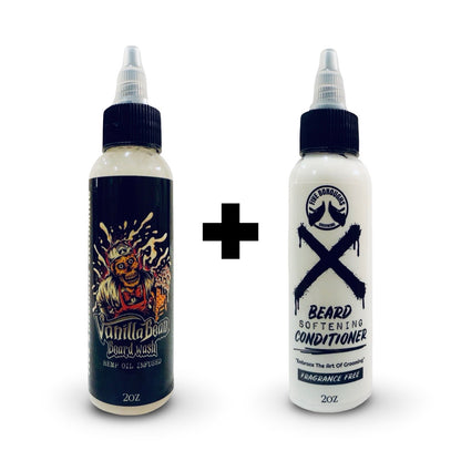 Beard Wash + Conditioner Combo (2oz)