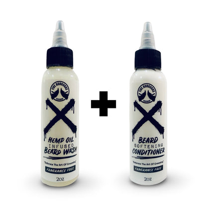 Beard Wash + Conditioner Combo (2oz)