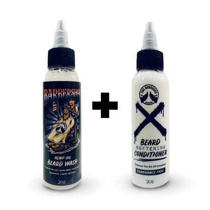 Beard Wash + Conditioner Combo (2oz)